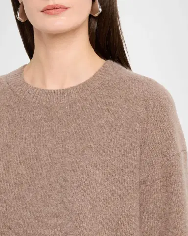 Vince Boiled Cashmere Crewneck Sweater | Thumbnail 5
