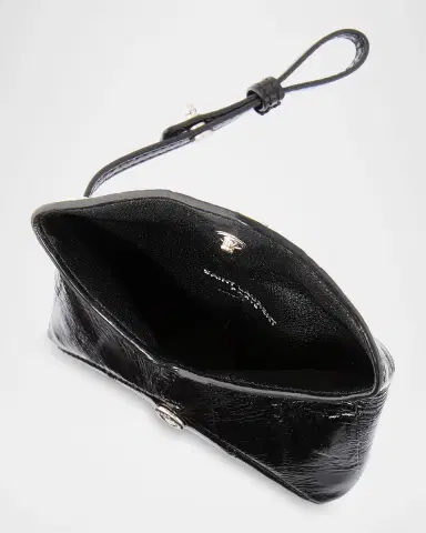 Saint Laurent Men's Cassandre YSL Micro Envelope in Leather | Thumbnail 2 Saint Laurent Men's Cassandre YSL Micro Envelope in Leather | Thumbnail 2