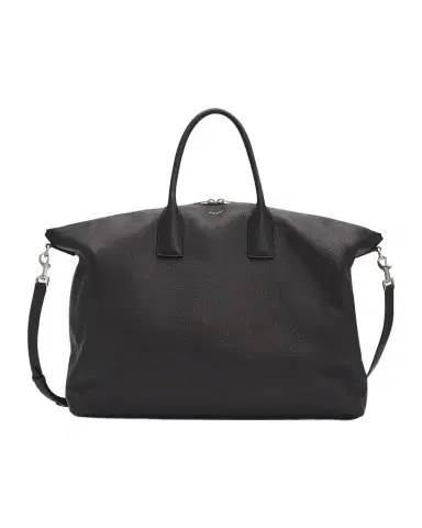 Saint Laurent Men's Grained Leather Bowling Tote Bag | Thumbnail 1 Saint Laurent Men's Grained Leather Bowling Tote Bag | Thumbnail 1