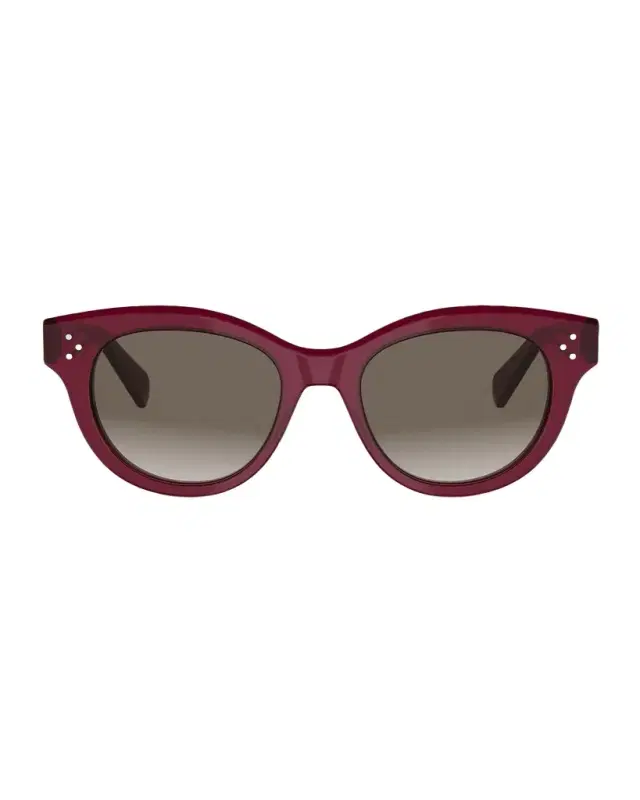CELINE Celine 3 Dots Round Sunglasses