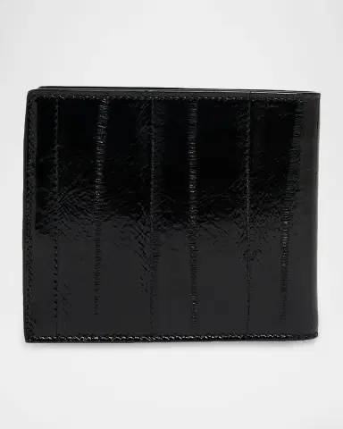 Saint Laurent Men's Tiny Cassandre Bi-Fold Wallet | Thumbnail 4 Saint Laurent Men's Tiny Cassandre Bi-Fold Wallet | Thumbnail 4