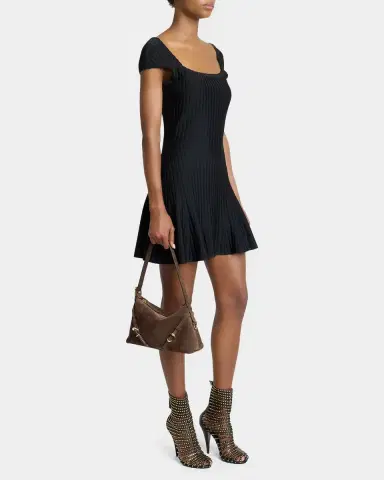 Givenchy Mini Voyou Suede Shoulder Bag | Thumbnail 5 Givenchy Mini Voyou Suede Shoulder Bag | Thumbnail 5