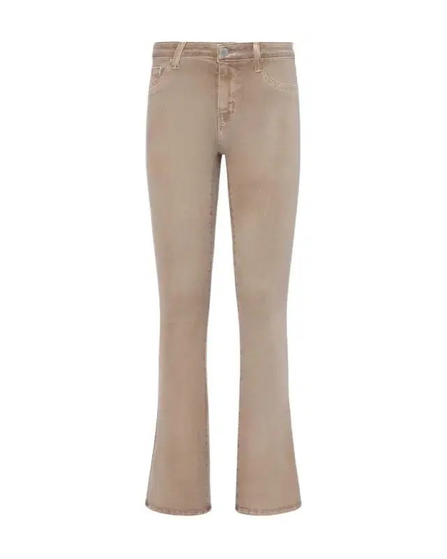 L 'AGENCE Selma High-Rise Coated Sleek Baby Boot Jeans
