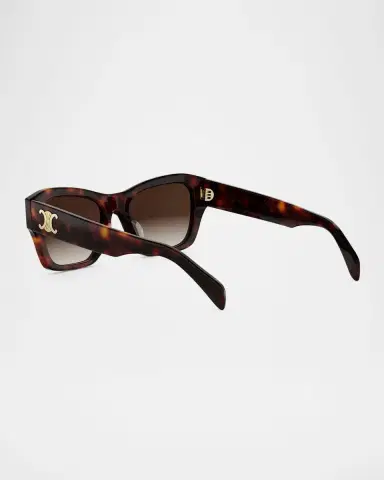 CELINE Triomphe 09 Acetate Butterfly Sunglasses | Thumbnail 2