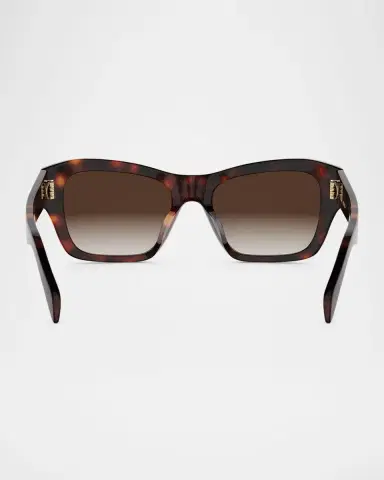 CELINE Triomphe 09 Acetate Butterfly Sunglasses | Thumbnail 5