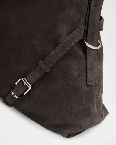 Givenchy Voyou Large Suede Tote Bag | Thumbnail 6