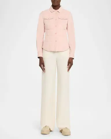 Moncler Nangy Corduroy Down Shirt Jacket | Thumbnail 2