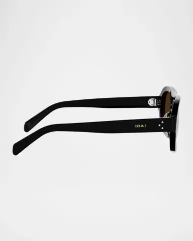 CELINE 3 Dots Naviagator Acetate Sunglasses | Thumbnail 4