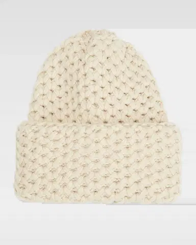 Inverni Cashmere Honeycomb Knit Beanie | Thumbnail 2