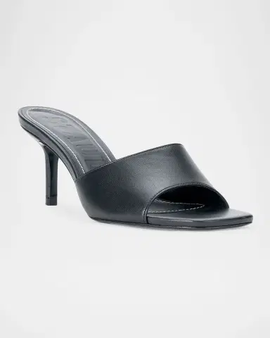 Staud 65mm Bea Leather Mules | Thumbnail 5 Staud 65mm Bea Leather Mules | Thumbnail 5