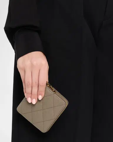 Saint Laurent Cassandre YSL Quilted Leather Wallet | Thumbnail 2 Saint Laurent Cassandre YSL Quilted Leather Wallet | Thumbnail 2