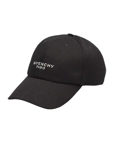 Givenchy Men's Paris Cotton Embroidered Six-Panel Baseball Cap | Thumbnail 1 Givenchy Men's Paris Cotton Embroidered Six-Panel Baseball Cap | Thumbnail 1