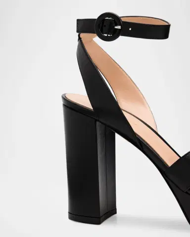 Gianvito Rossi Crisscross Ankle-Strap Platform Sandals | Thumbnail 5