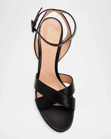 Gianvito Rossi Crisscross Ankle-Strap Platform Sandals | Thumbnail 6
