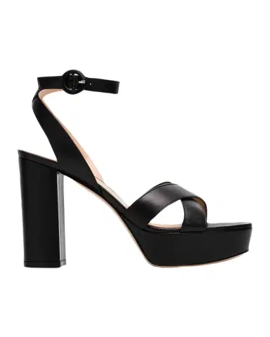 Gianvito Rossi Crisscross Ankle-Strap Platform Sandals | Thumbnail 1