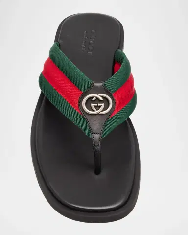 Gucci Men's Maverik Thong Sandals | Thumbnail 6