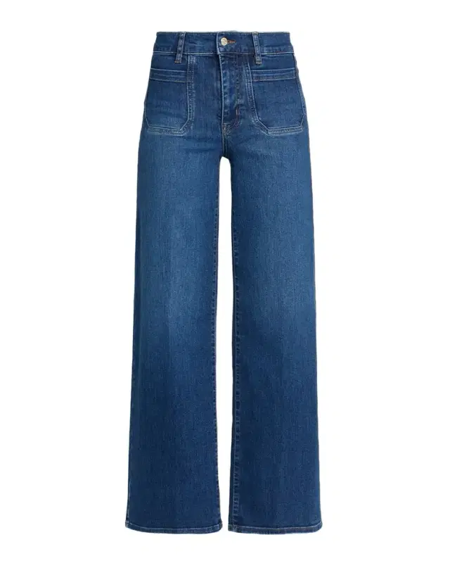 Le Slim Palazzo Modernist Pocket Jeans
