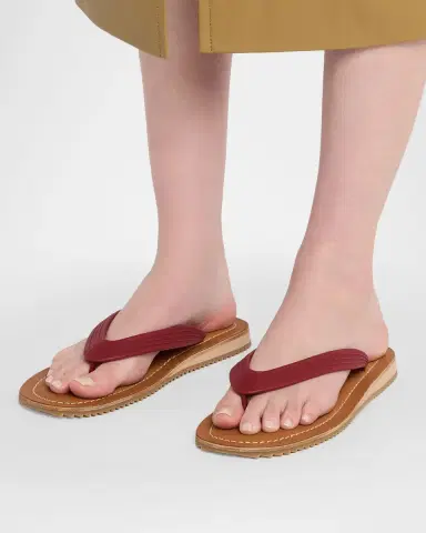 Miu Miu Logo Flat Thong Sandals | Thumbnail 2 Miu Miu Logo Flat Thong Sandals | Thumbnail 2