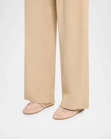 Miu Miu Suede Moccasin Loafers | Thumbnail 2 Miu Miu Suede Moccasin Loafers | Thumbnail 2
