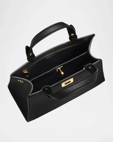 Michino Paris Trocadero Mini Leather Top-Handle Bag | Thumbnail 4