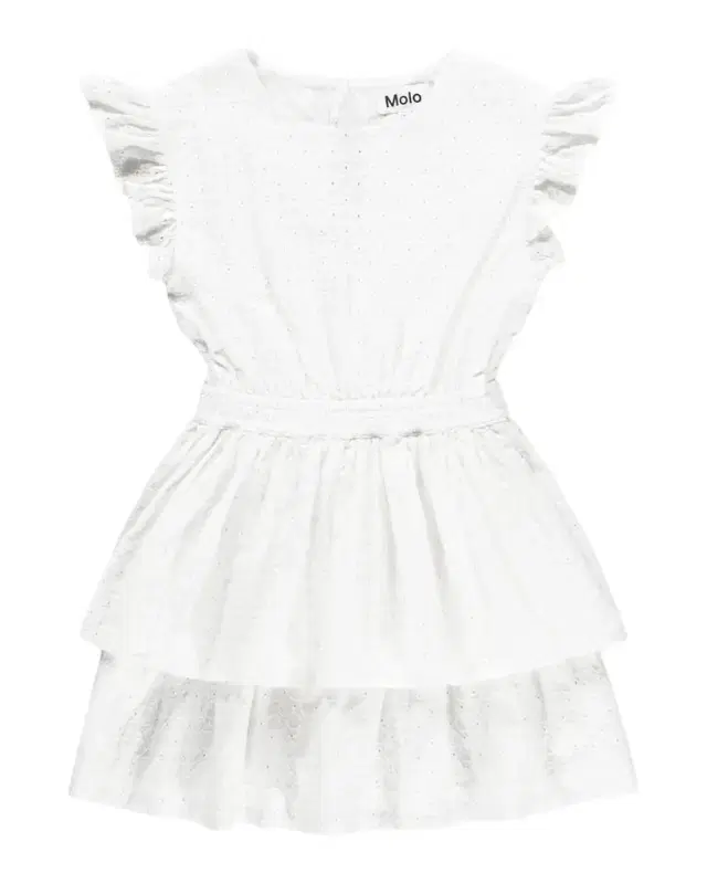 Molo Girl 's Carma Flutter-Sleeve Dress