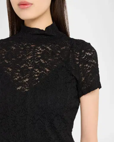 PAIGE June Floral Lace Tee | Thumbnail 5 PAIGE June Floral Lace Tee | Thumbnail 5