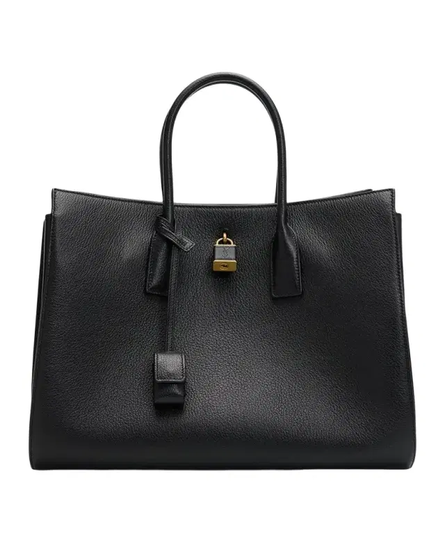 Saint Laurent Sac de Jour Grain Leather Top-Handle Bag