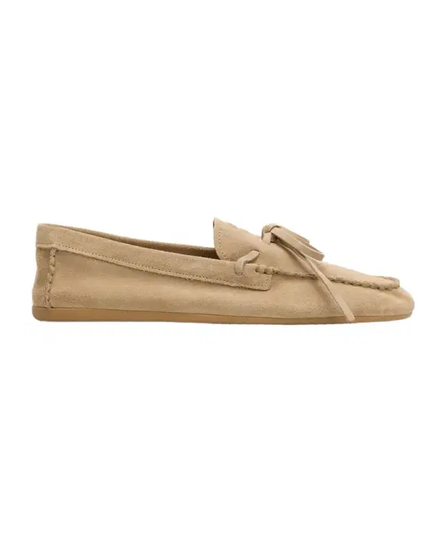 Miu Miu Suede Moccasin Loafers