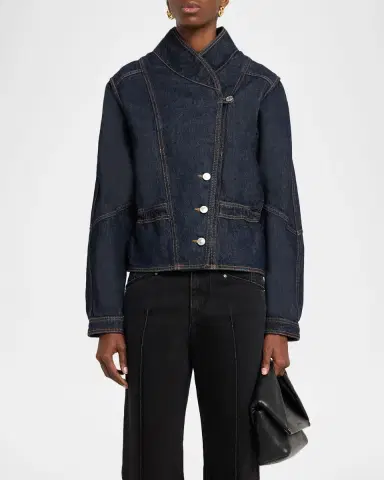 Isabel Marant Dolie Denim Jacket | Thumbnail 4 Isabel Marant Dolie Denim Jacket | Thumbnail 4