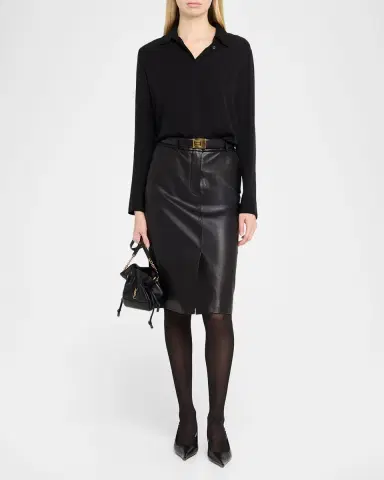 Saint Laurent Jamie Mini YSL Quilted Leather Shoulder Bag | Thumbnail 14