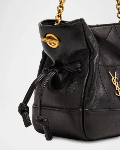 Saint Laurent Jamie Mini YSL Quilted Leather Shoulder Bag | Thumbnail 15