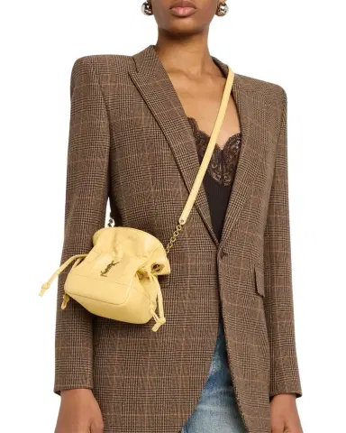 Saint Laurent Jamie Mini YSL Quilted Leather Shoulder Bag | Thumbnail 1