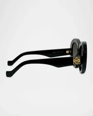 Loewe Anagram 51mm Beveled Acetate Pentagon Sunglasses | Thumbnail 4 Loewe Anagram 51mm Beveled Acetate Pentagon Sunglasses | Thumbnail 4