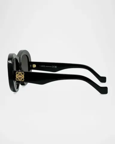 Loewe Anagram 51mm Beveled Acetate Pentagon Sunglasses | Thumbnail 5 Loewe Anagram 51mm Beveled Acetate Pentagon Sunglasses | Thumbnail 5