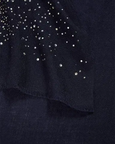 JANAVI INDIA Galactic Vibe Merino Wool Shawl | Thumbnail 2 JANAVI INDIA Galactic Vibe Merino Wool Shawl | Thumbnail 2