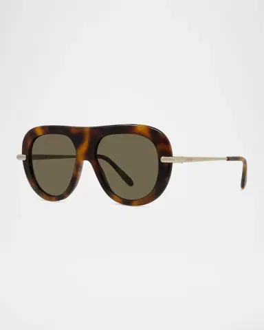 Loewe Slim 52mm Pilot Sunglasses | Thumbnail 8 Loewe Slim 52mm Pilot Sunglasses | Thumbnail 8