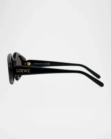 Loewe Triangle Slim 50mm Geometric Sunglasses | Thumbnail 5 Loewe Triangle Slim 50mm Geometric Sunglasses | Thumbnail 5