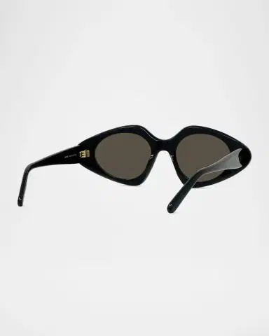 Loewe Triangle Slim 50mm Geometric Sunglasses | Thumbnail 6 Loewe Triangle Slim 50mm Geometric Sunglasses | Thumbnail 6