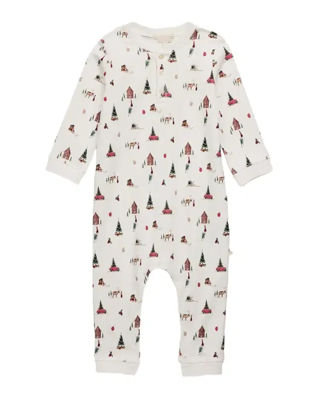 Kid 's Dan Little Chrismas Romper, Size NB-24M