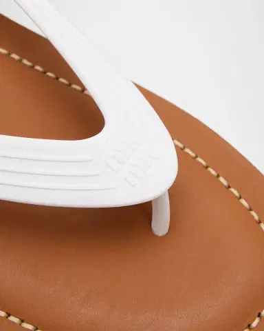 Miu Miu Logo Flat Thong Sandals | Thumbnail 5