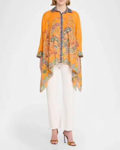 Etro Paisley-Print Handkerchief Button-Down Shirt | Thumbnail 2 Etro Paisley-Print Handkerchief Button-Down Shirt | Thumbnail 2