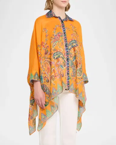 Etro Paisley-Print Handkerchief Button-Down Shirt | Thumbnail 4 Etro Paisley-Print Handkerchief Button-Down Shirt | Thumbnail 4