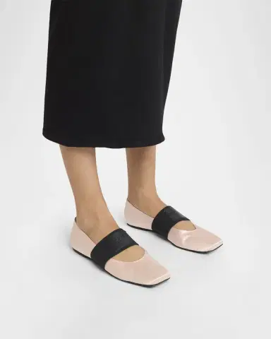 Givenchy Padded Leather Ballerina Flats | Thumbnail 2
