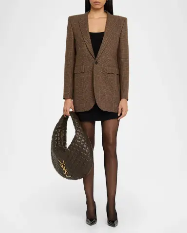 Saint Laurent Icare YSL Quilted Nappa Leather Hobo Bag | Thumbnail 4 Saint Laurent Icare YSL Quilted Nappa Leather Hobo Bag | Thumbnail 4
