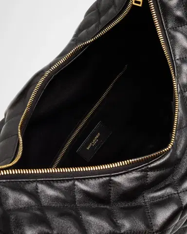 Saint Laurent Icare YSL Quilted Nappa Leather Hobo Bag | Thumbnail 8 Saint Laurent Icare YSL Quilted Nappa Leather Hobo Bag | Thumbnail 8