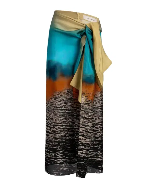 Silvia Tcherassi Viveka Midi Pareo Skirt