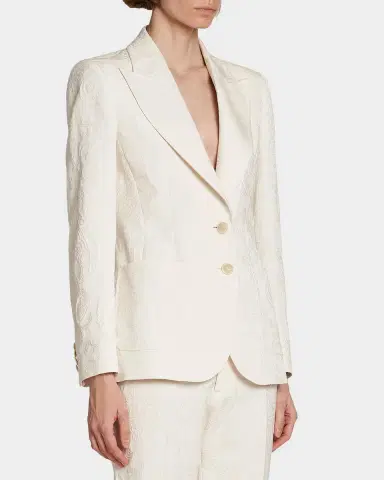 Etro Paisley Jacquard Single-Breasted Jacket | Thumbnail 6