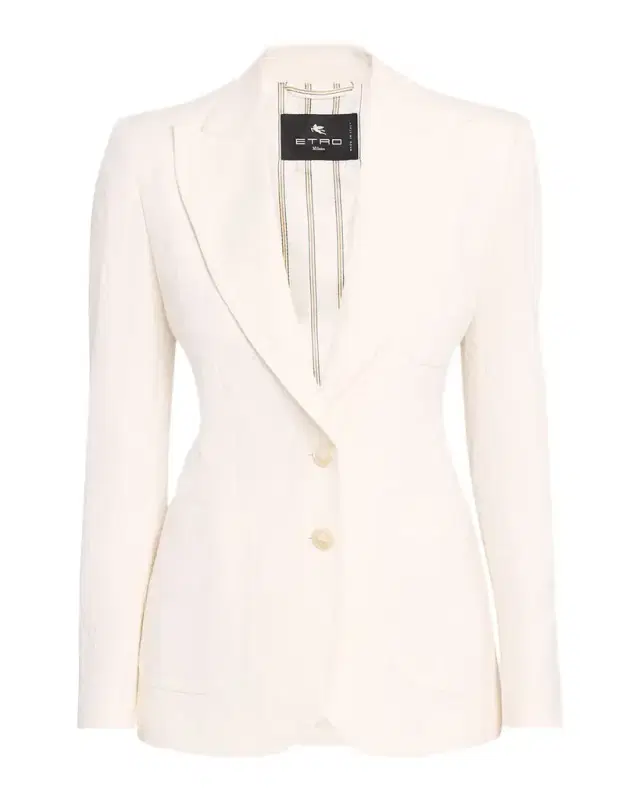 Etro Paisley Jacquard Single-Breasted Jacket