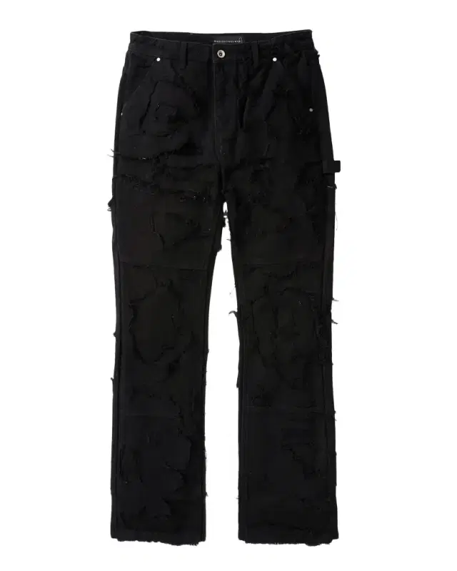 WHO DECIDES WAR Men 's Unearthed Distressed Slim-Straight Leg Pants