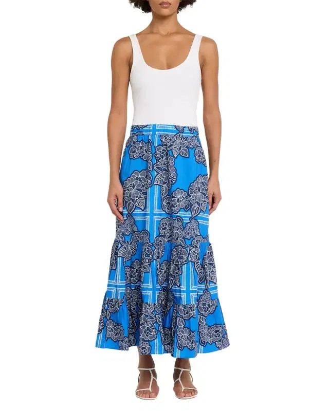 Cara Cara Chase Double-Tiered Skirt